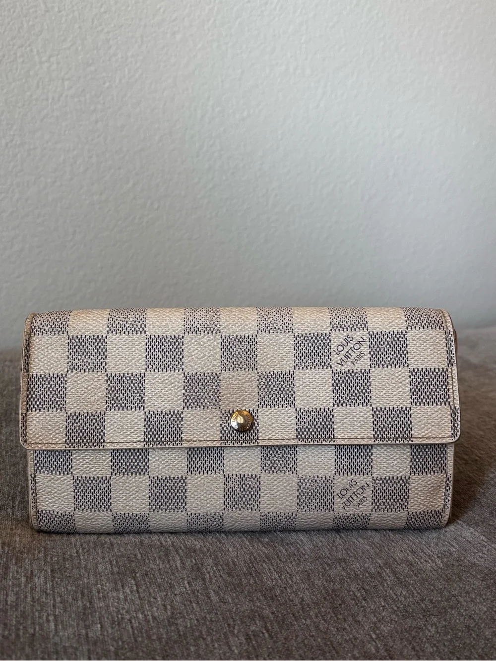 Louis Vuitton Damier Azur Long Continental Wallet